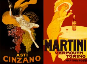 Pubblicit&agrave;: Asti Cinzano vs Martini Vermouth