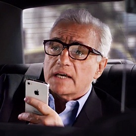 Il regista Martin Scorsese &egrave; il nuiovo testimonial di iPhone S4