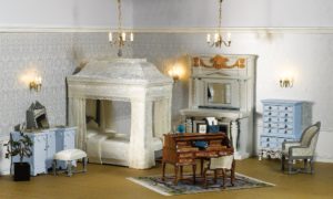 Camera da letto per bambole piccole