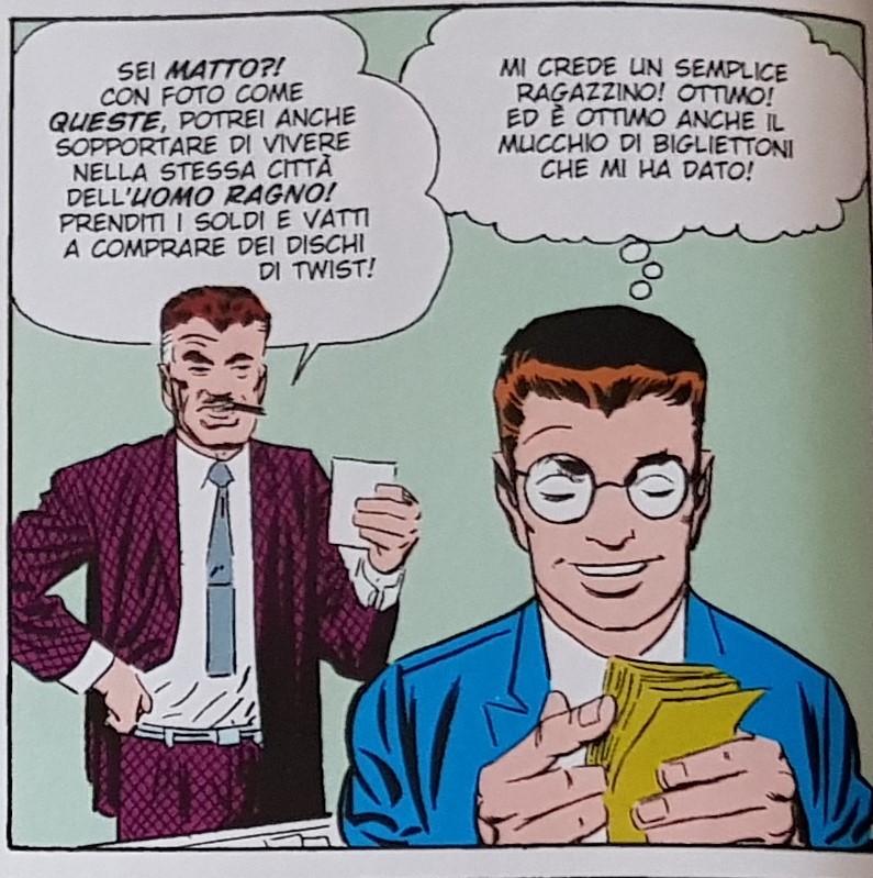 Fumetto-Spider-Man-Duello-allultimo-sangue-con-Avvoltoio-Anno1963-Sceneggiato-Lee-Disegnato-Ditko-Colorato-Duffy-Recensione Comparata (2017)