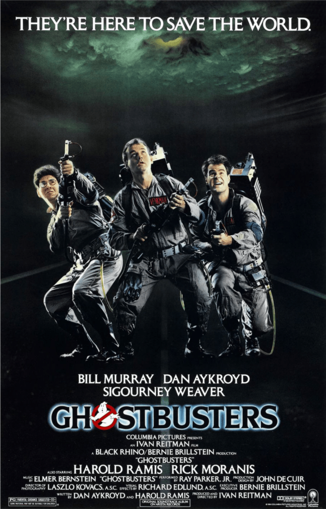 Locandina: GHOSTBUSTERS - Regia: Ivan Reitman