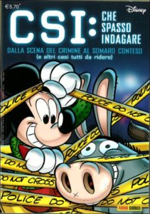 Topolino indaga sulla scena del crimine