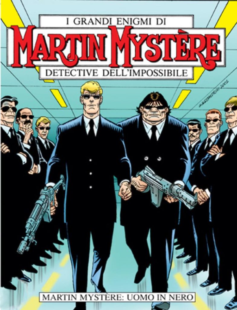 Fumetto-Martin-Myst&egrave;re-Uomini-in-nero-Ed-Sergio-Bonelli-Anno-2001-Recensione-Comparata-2019
