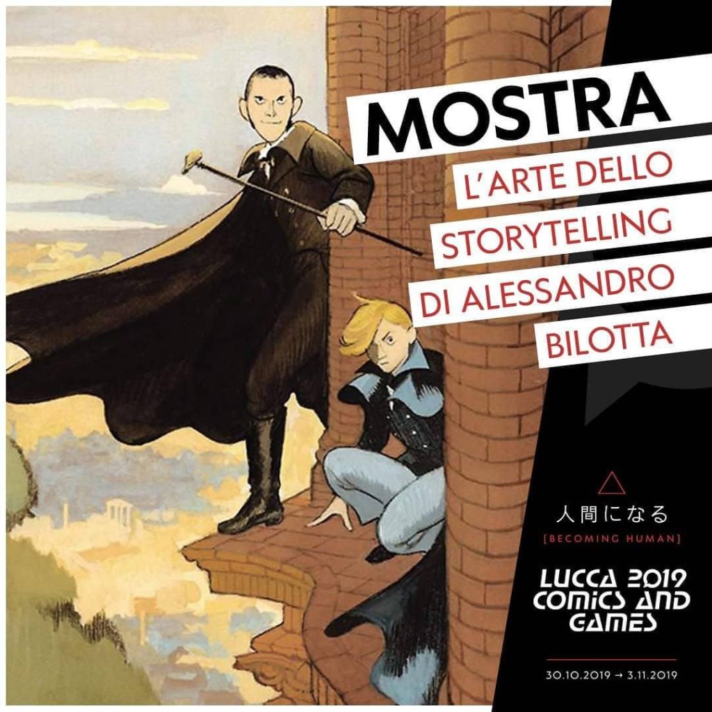 Mostra-Alessandro-Bilotta-Palazzo-Ducale-Lucca-2019-Comics-and-Games