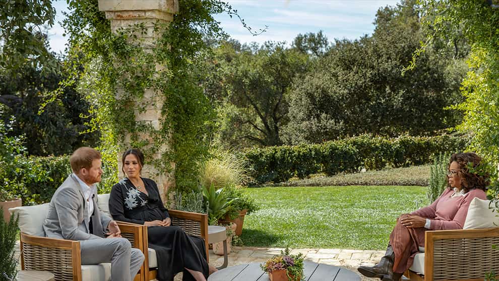 Intervista costruita a tavolino di Harry e Meghan da Oprah che non convince il pianeta 