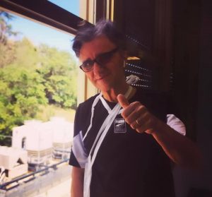 Gaetano Curreri ricoverato all'ospedale Manzoni di Ascoli Piceno-Foto Facebook Stadio Official