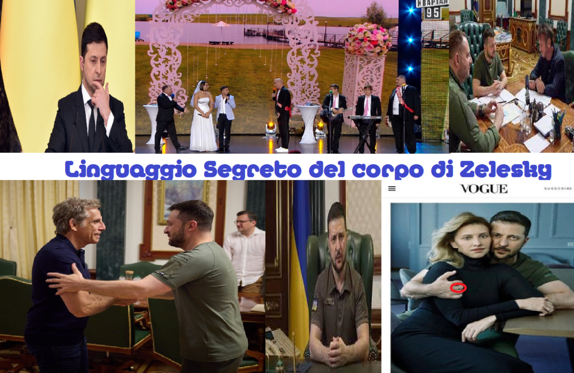 La psicologia e i gesti del corpo pi&ugrave; segrati di Zelensky svelati