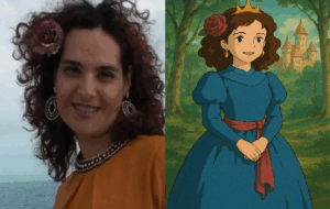 Lara Ceroni - Stile Ghibli-Realizzata da ChatGPT